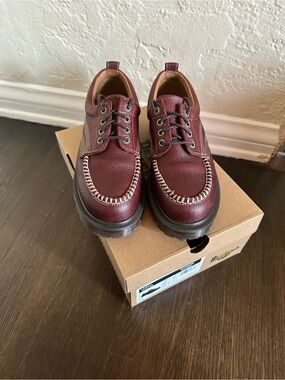 Dr. Martens Russet Moc Toe Lowell Shoes Women’s 8 Men’s 7 With Box